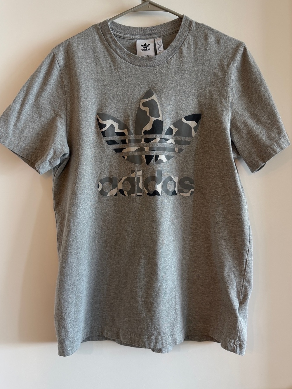 Gray Adidas Graphic Tee